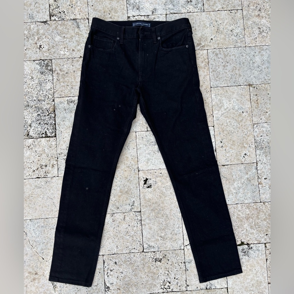 Everlane Men's Black Skinny Jeans